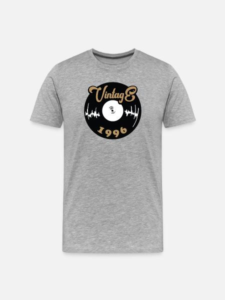 Millésime 1996 - T-shirt bio Premium Homme - gris chiné