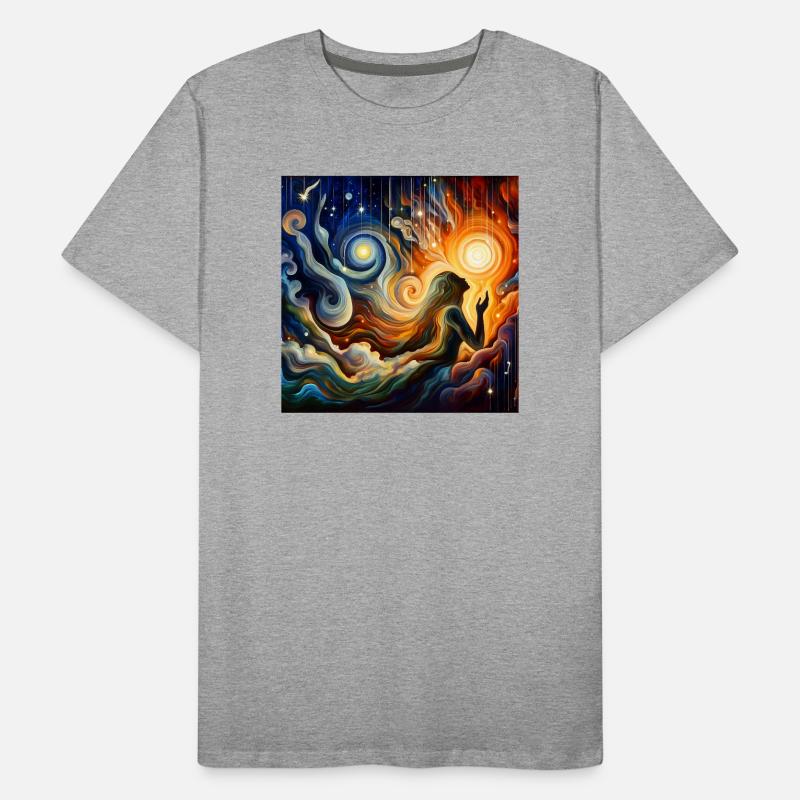Starry Sky Men's Premium Organic T-Shirt