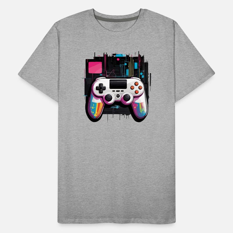 Gamer Controller Men's Premium Organic T-Shirt