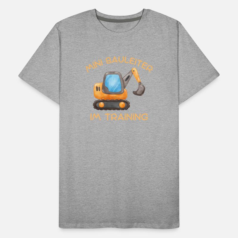 Bauleiter im Training Männer Premium Bio T-Shirt