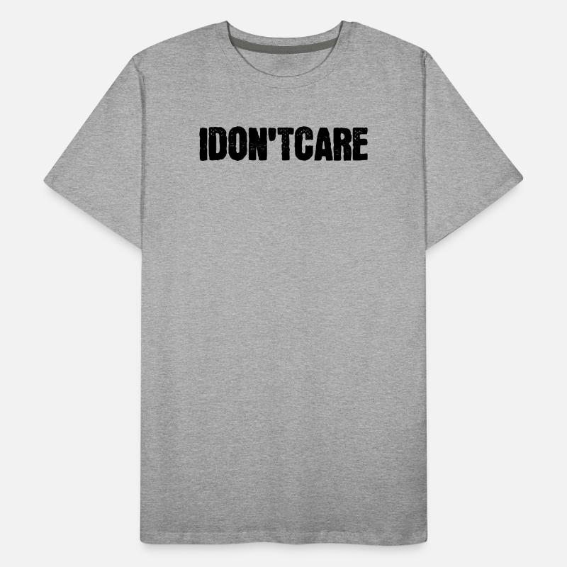 Ist Mir Wurscht Statement Egal Männer Premium Bio T-Shirt