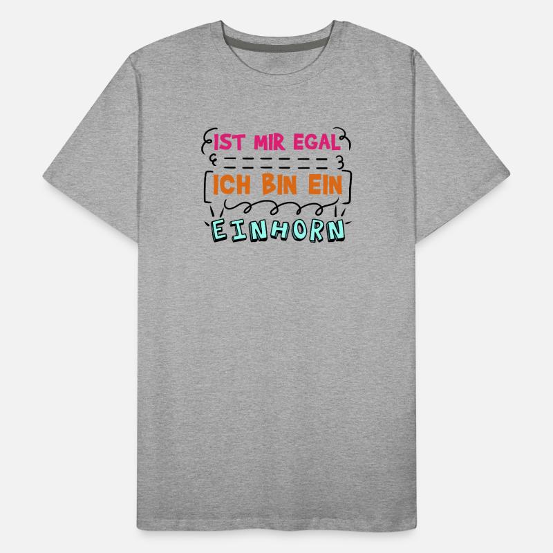 I don't care about the indifferent statement Men's Premium Organic T-Shirt