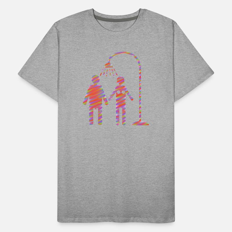 Douches dans la douche T-shirt bio Premium Homme