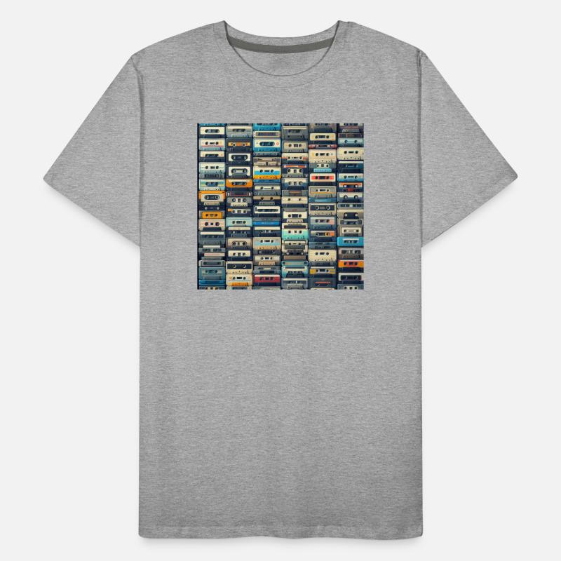 Audio cassette Men's Premium Organic T-Shirt