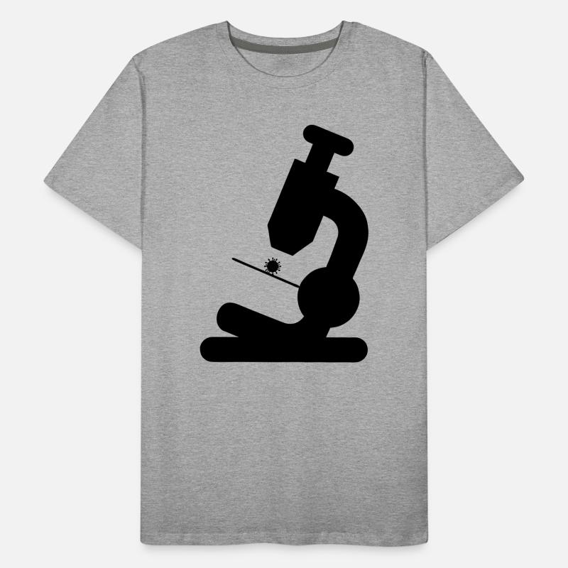 Microscope Men's Premium Organic T-Shirt