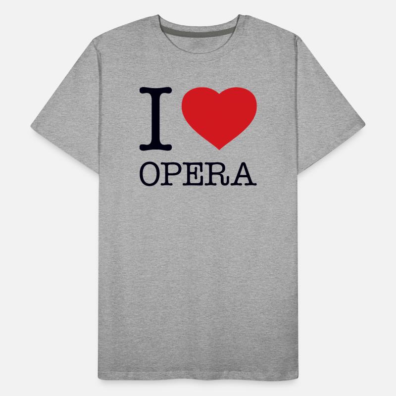 J’ADORE L’OPÉRA T-shirt bio Premium Homme