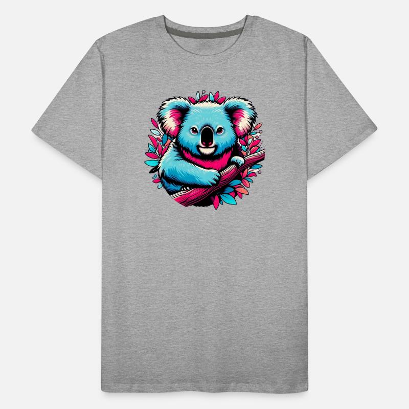 Koala Männer Premium Bio T-Shirt