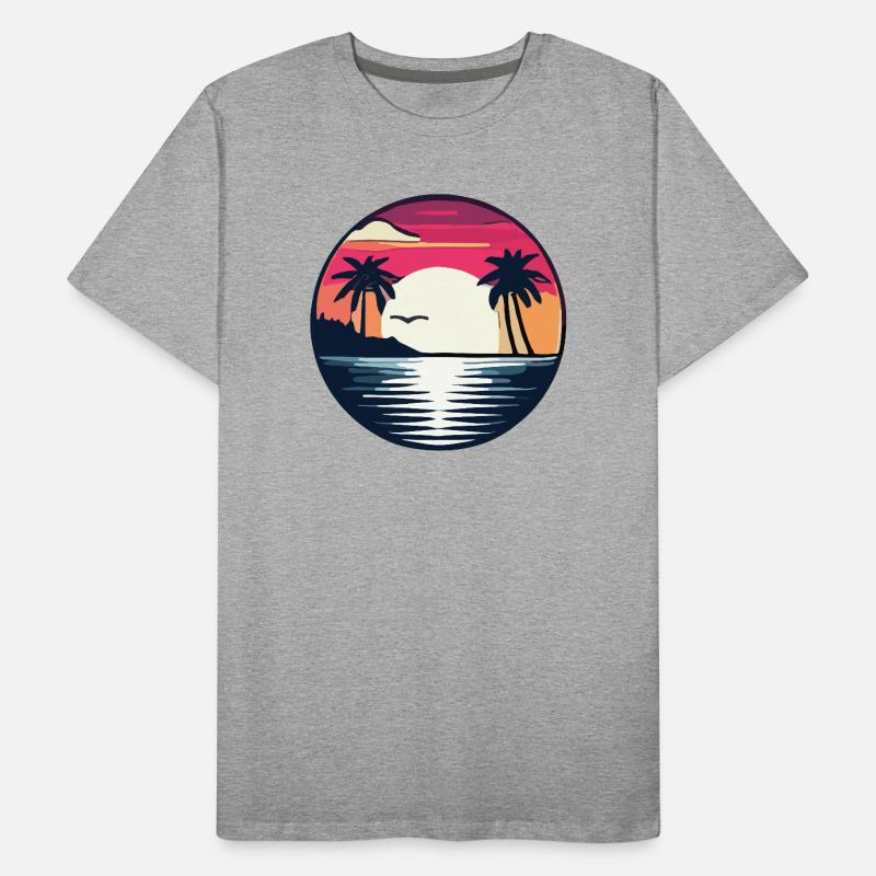 Summertime Men's Premium Organic T-Shirt