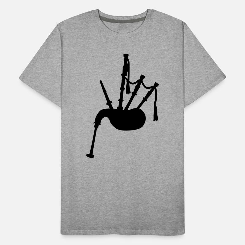 Dudelsack Männer Premium Bio T-Shirt
