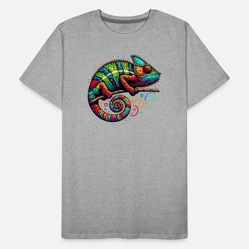 Caméléon T-shirt bio Premium Homme