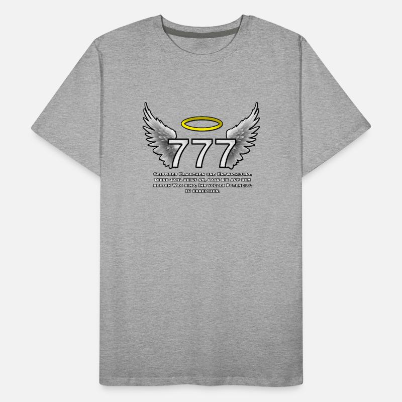 Heilige 777 EngelWings Männer Premium Bio T-Shirt