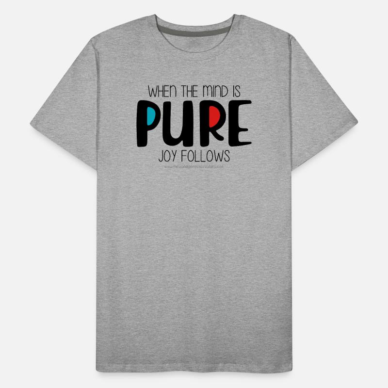 Pur T-shirt bio Premium Homme
