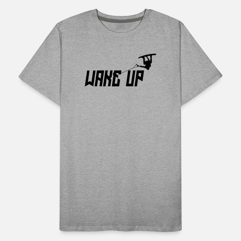 Kitesurfer Statement Stunt Wakeboard Surf T-shirt bio Premium Homme