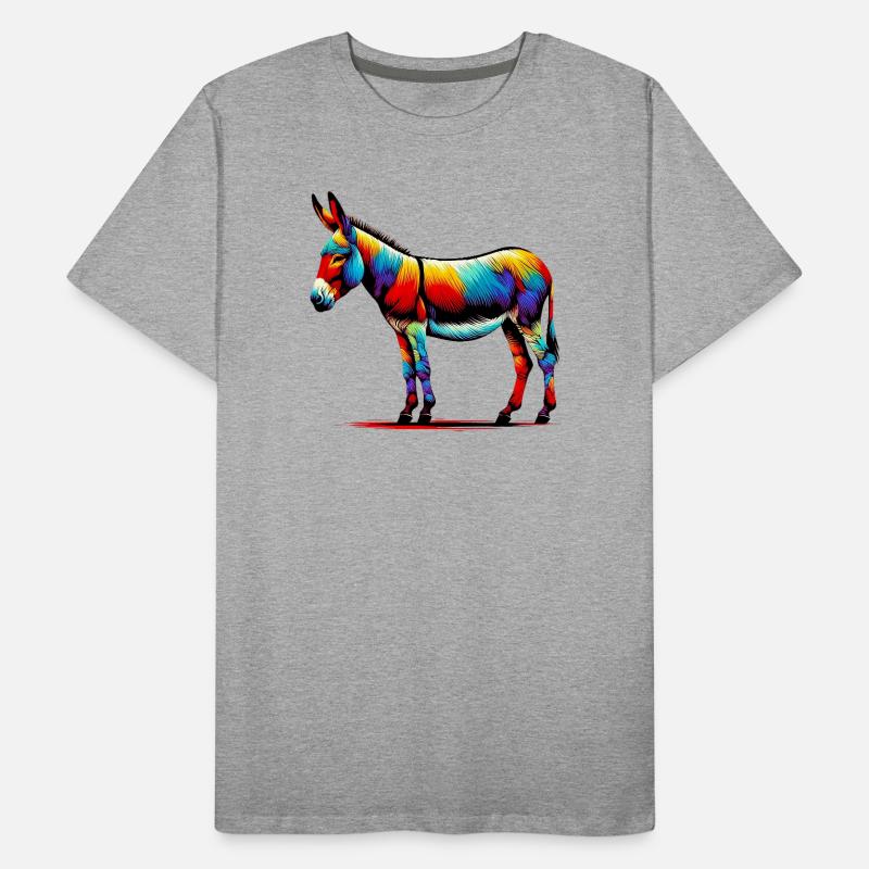 Donkey, Pacifier, Mule Men's Premium Organic T-Shirt