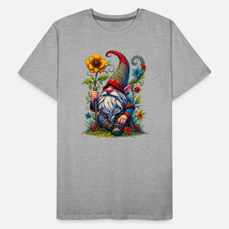 Elfe gobelin gnome T-shirt bio Premium Homme