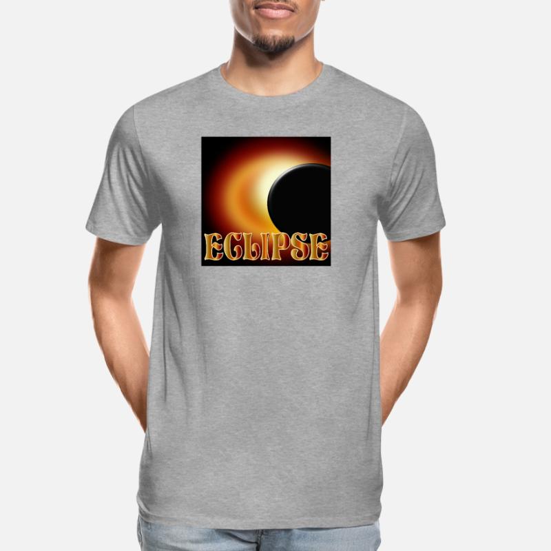 SOLAR ECLIPSE ECLIPSE ASTRONOMY Men's Premium Organic T-Shirt