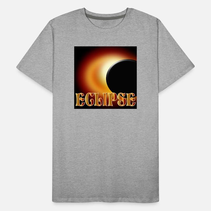 SOLAR ECLIPSE ECLIPSE ASTRONOMY Men's Premium Organic T-Shirt