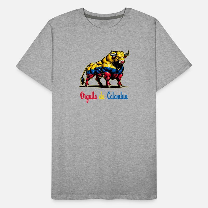 C'est la fierté du drapeau de la Colombie T-shirt bio Premium Homme