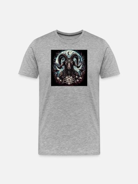 Bouc - T-shirt bio Premium Homme - gris chiné