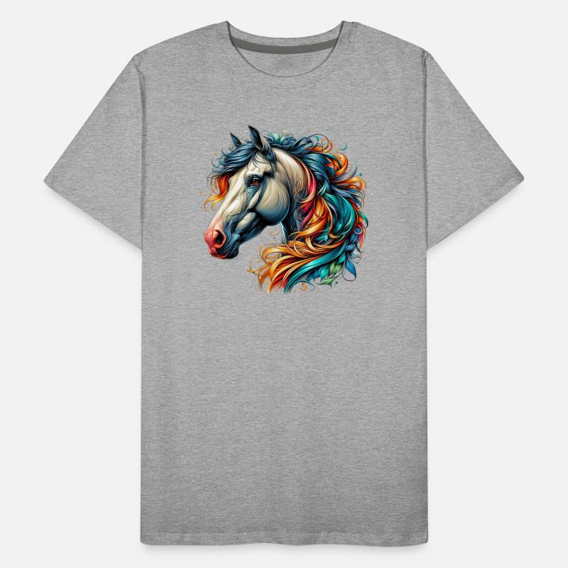 Cheval T-shirt bio Premium Homme