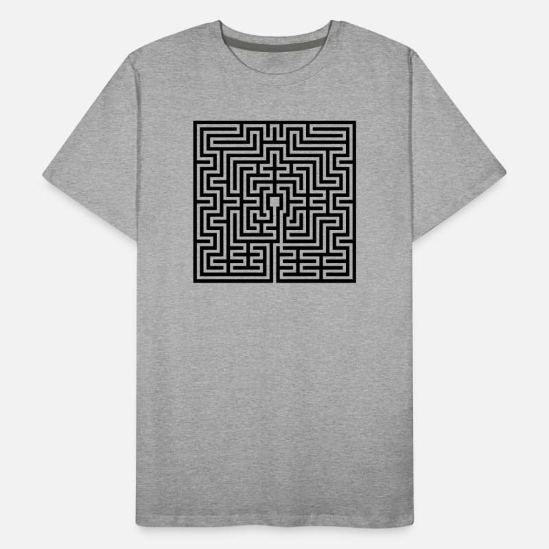 Labyrinthe T-shirt bio Premium Homme