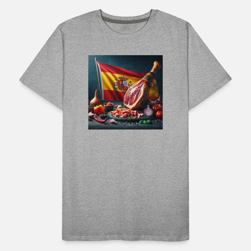 Gigot de jambon T-shirt bio Premium Homme