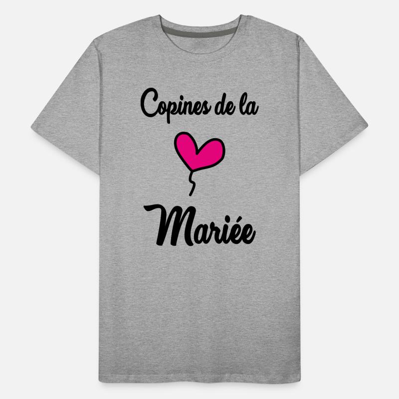 FREUNDINNEN DER BRAUT Männer Premium Bio T-Shirt