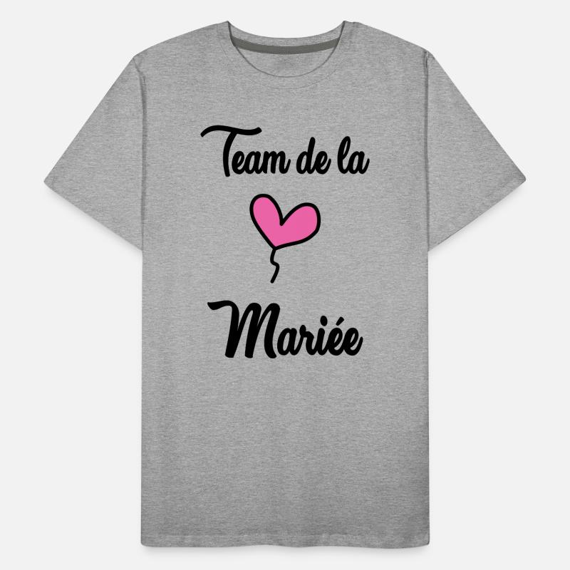 TEAM MARIEE T-shirt bio Premium Homme