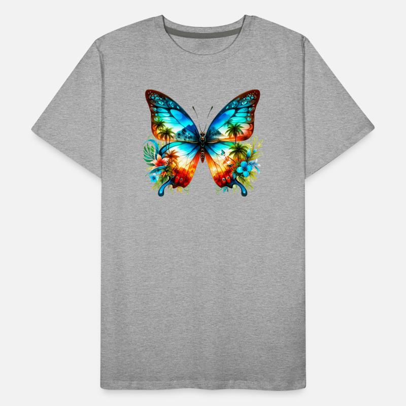 Butterfly Men's Premium Organic T-Shirt
