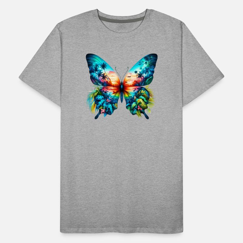 Butterfly Men's Premium Organic T-Shirt