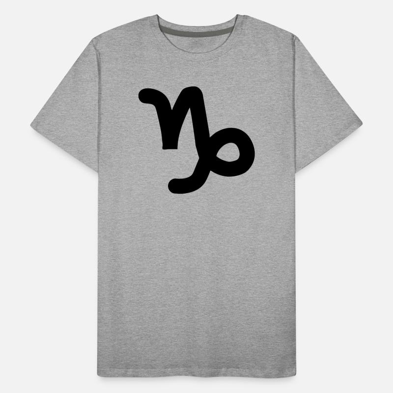 Steinbock Steinbock Steinbock Sternzeichen Männer Premium Bio T-Shirt