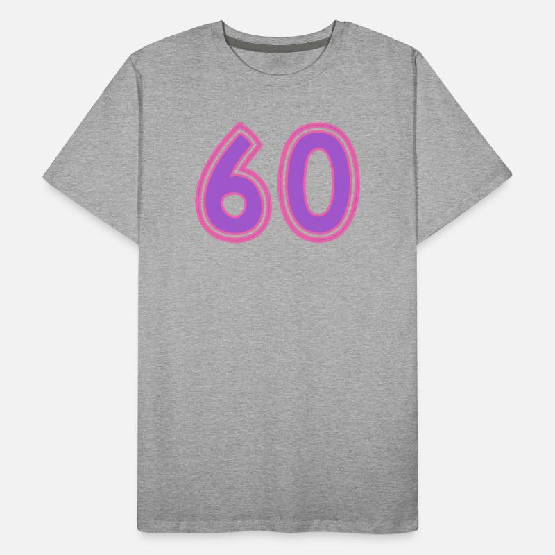 60 Men's Premium Organic T-Shirt
