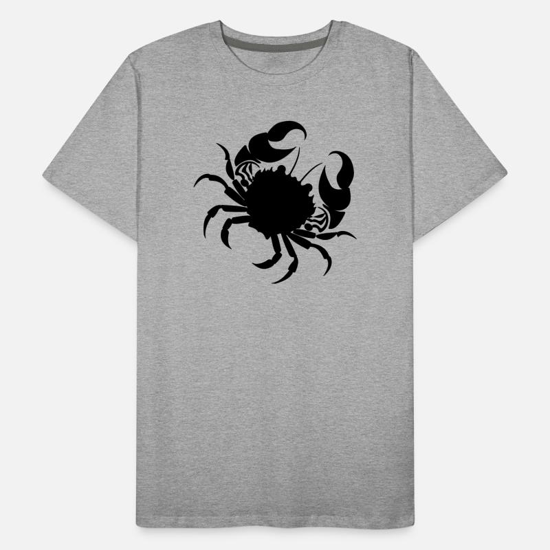 Sternzeichen-Bild Krebs Männer Premium Bio T-Shirt