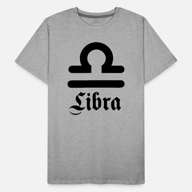 Weegschaal Libra Men's Premium Organic T-Shirt