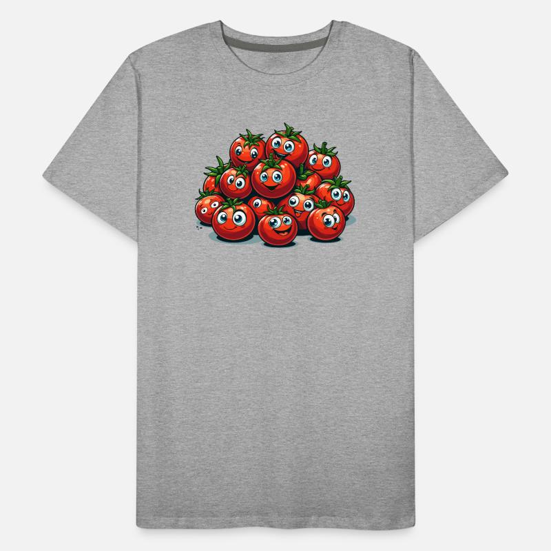 Tomato Tomato Funny Witty Gift Men's Premium Organic T-Shirt