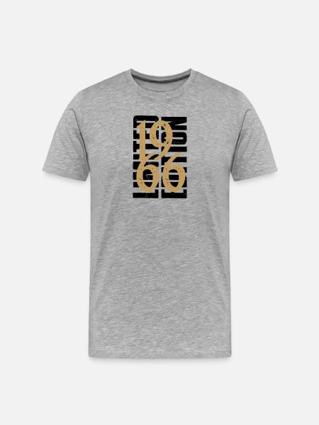 Millésime 1966 - T-shirt bio Premium Homme - gris chiné