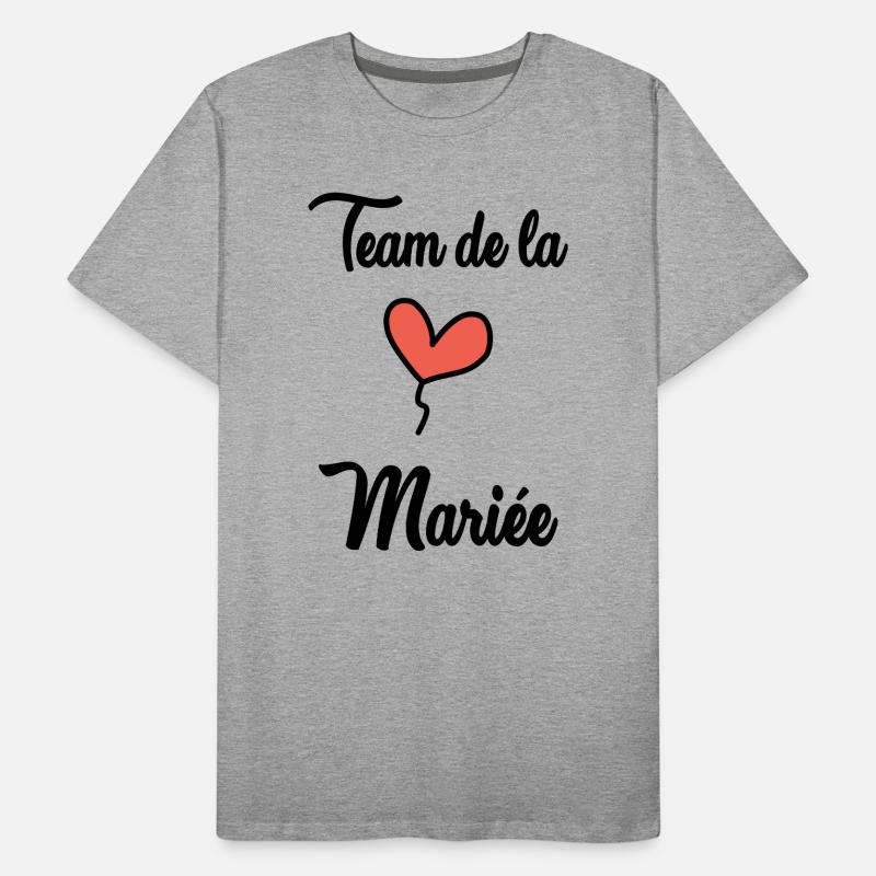 TEAM MARIEE T-shirt bio Premium Homme