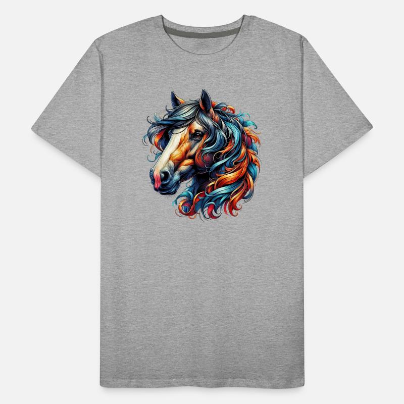 Cheval T-shirt bio Premium Homme