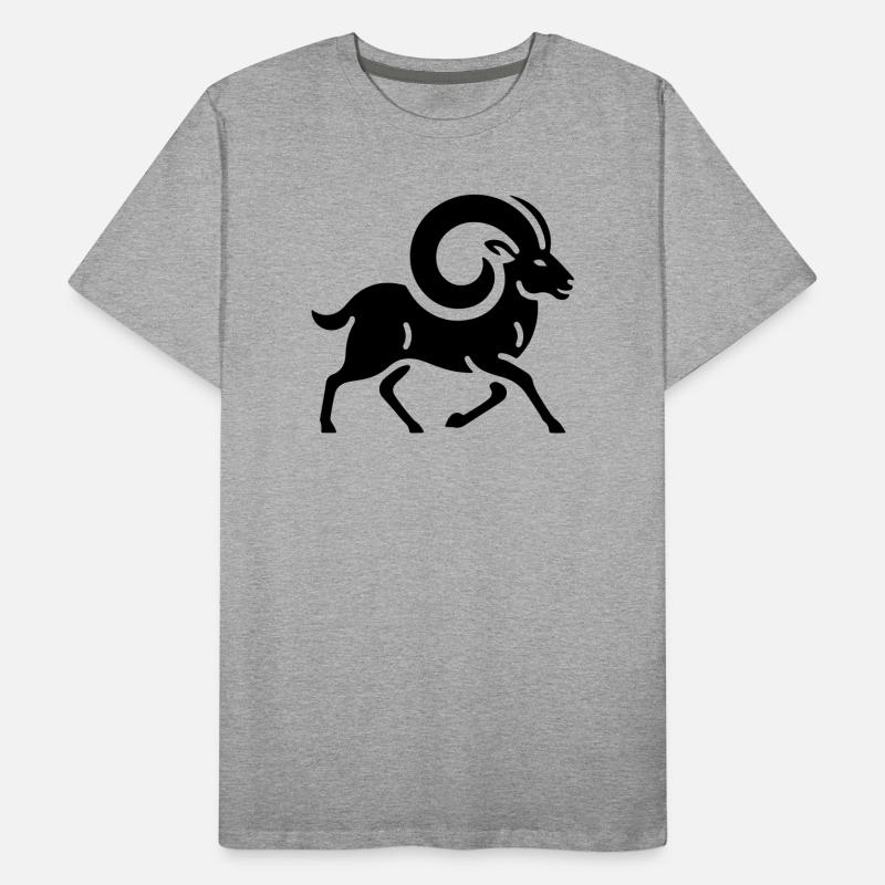 Widder 3 Männer Premium Bio T-Shirt