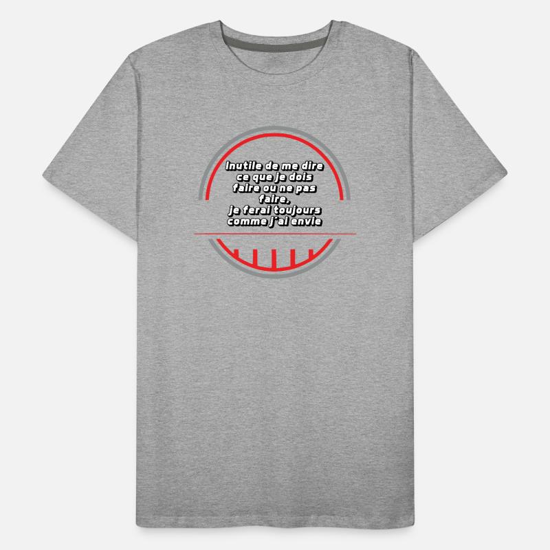 Ich mache, was ich will Männer Premium Bio T-Shirt