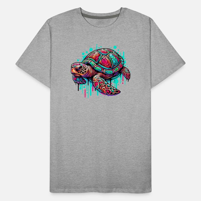 Schildkröte Männer Premium Bio T-Shirt