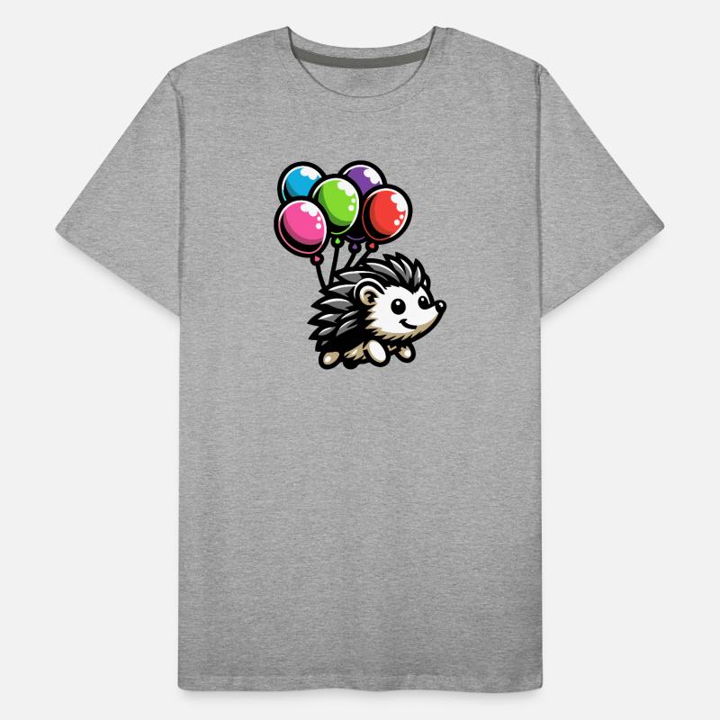 Hedgehog Harmony : le copain ballon T-shirt bio Premium Homme
