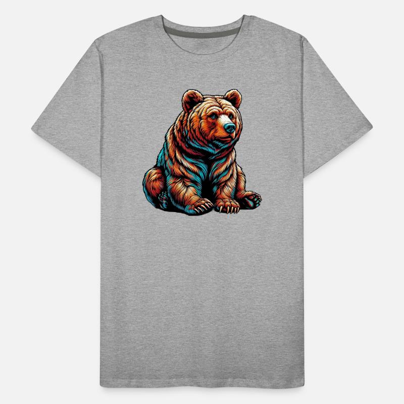 Ours T-shirt bio Premium Homme
