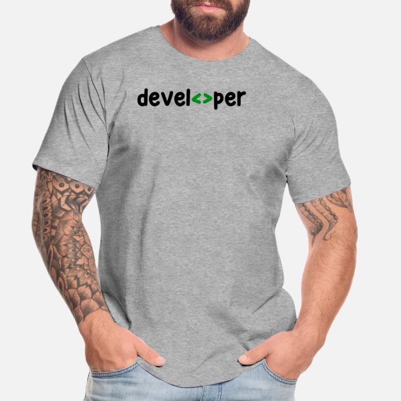 Développeur Spruch Coden Softwareentwickler Nerd T-shirt bio Premium Homme