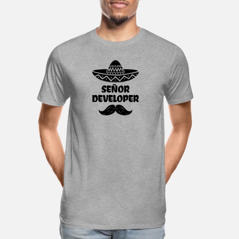 Developer Statement Scripting Dev Computergeek Men's Premium Organic T-Shirt