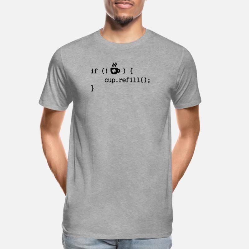 Développeur Programmeur Code Débogage Développeur Web T-shirt bio Premium Homme