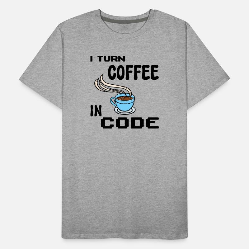 Code Programmer Scripting Statement Developer Men's Premium Organic T-Shirt
