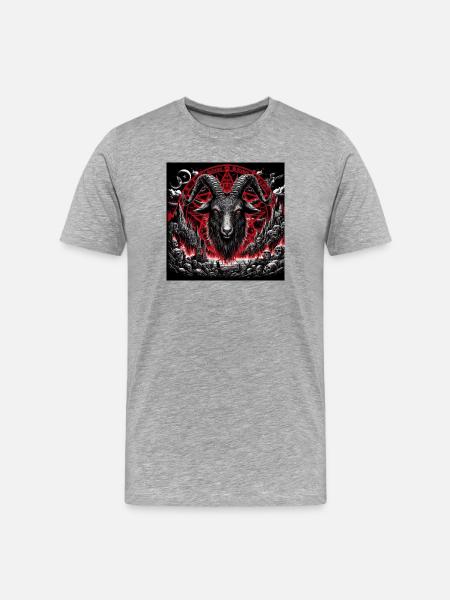 Bouc - T-shirt bio Premium Homme - gris chiné