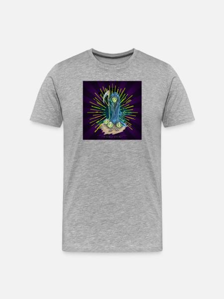 mort - T-shirt bio Premium Homme - gris chiné
