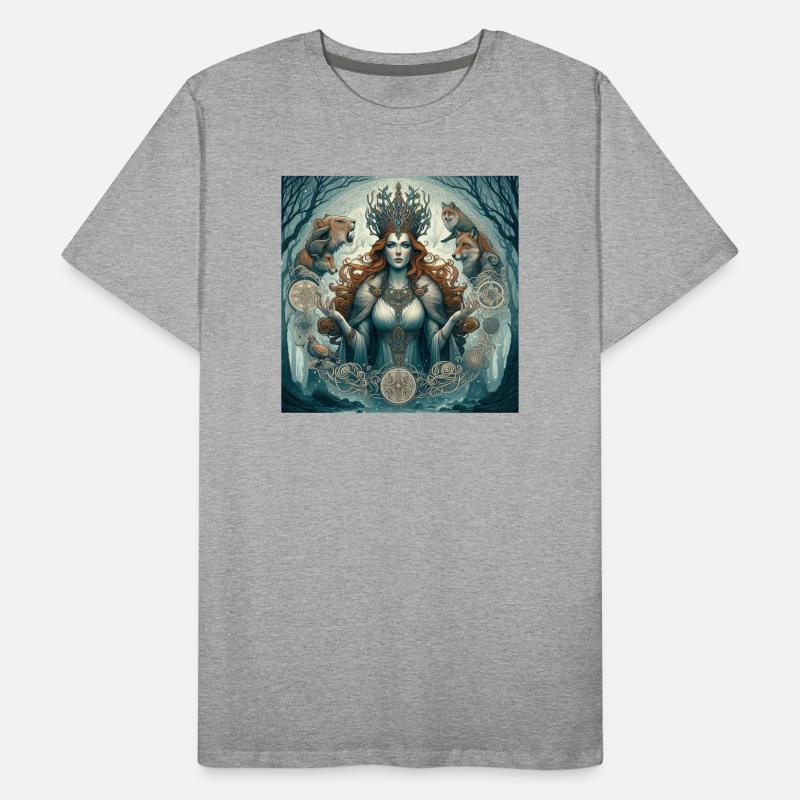Déesse celtique T-shirt bio Premium Homme
